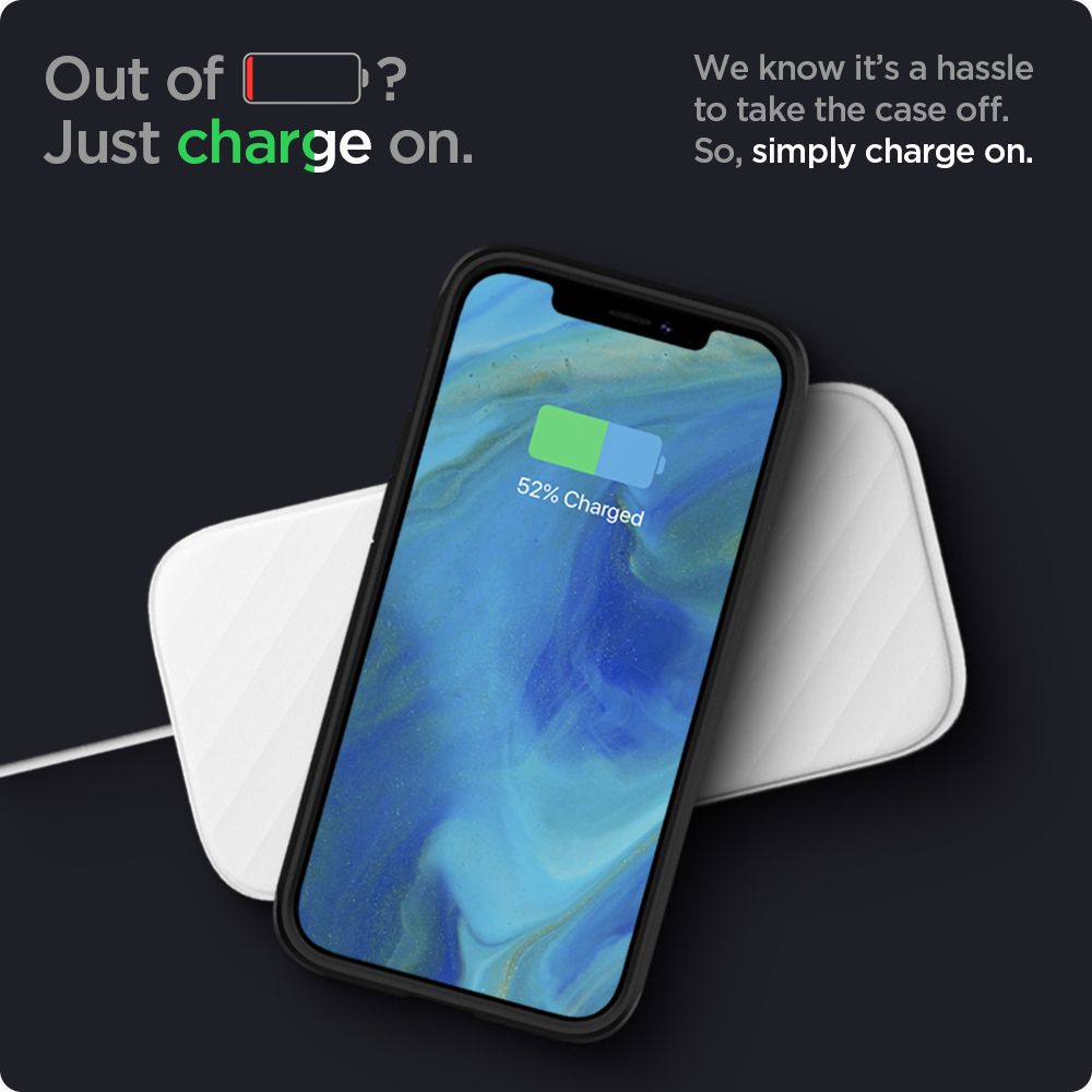COPERTURA SPIGEN TOUGH ARMOR IPHONE 12/12 PRO NERA
