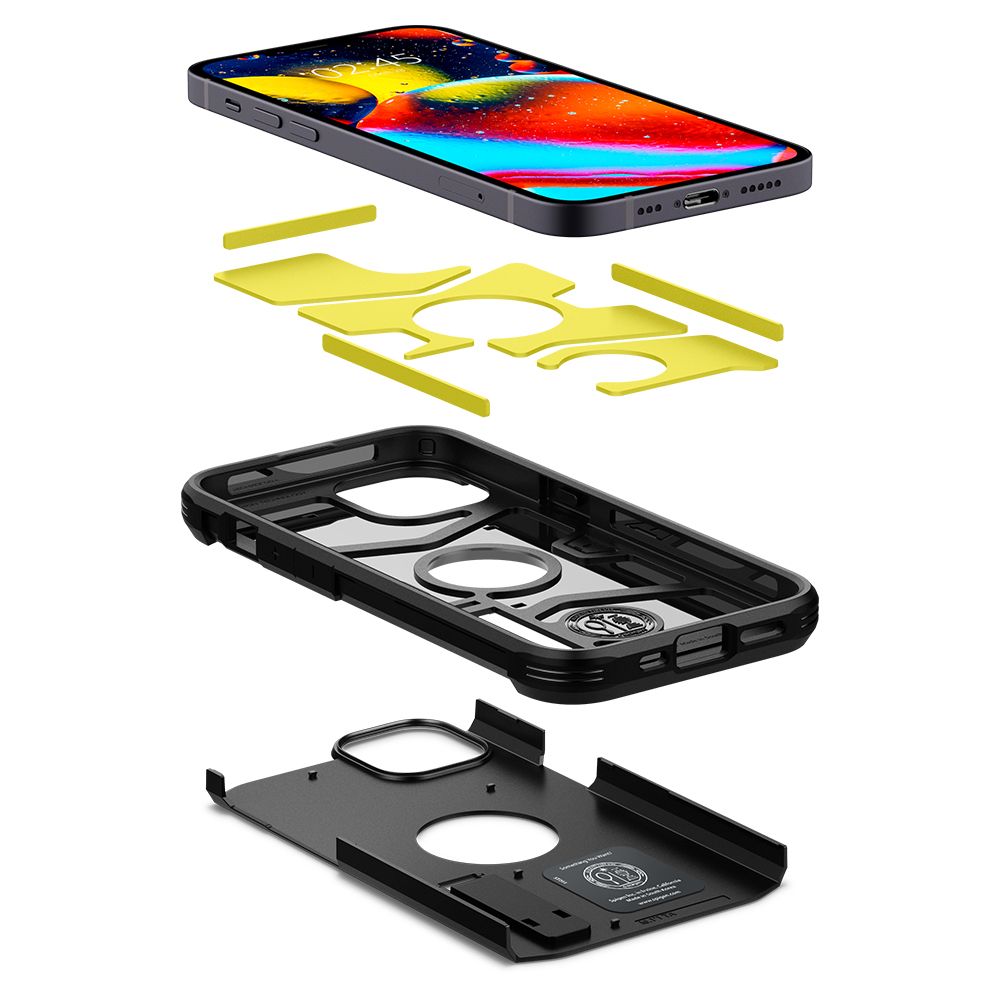 COPERTURA SPIGEN TOUGH ARMOR IPHONE 13 NERA