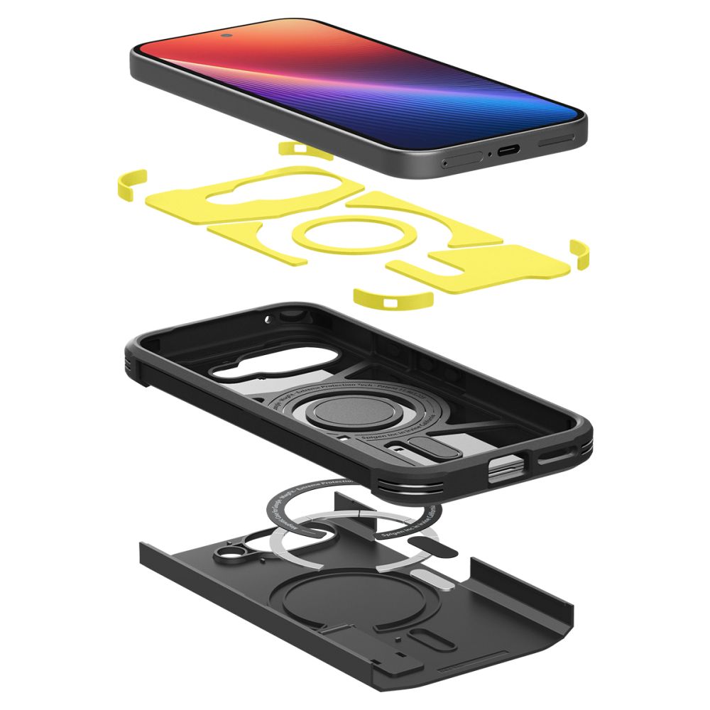 COPERTURA SPIGEN TOUGH ARMOR MAG MAGSAFE GOOGLE PIXEL 9A NERA