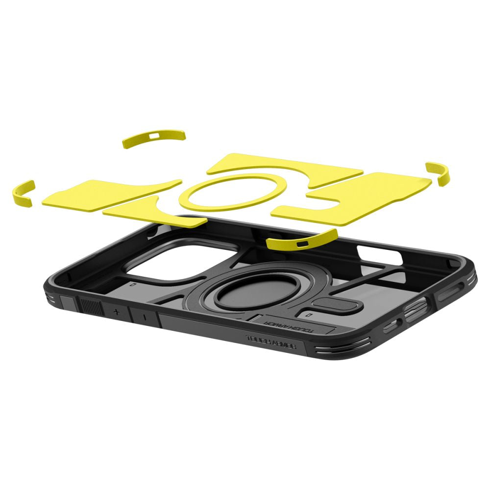 COPERTURA SPIGEN TOUGH ARMOR MAG MAGSAFE IPHONE 16 PRO NERA