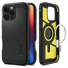 COPERTURA SPIGEN TOUGH ARMOR MAG MAGSAFE IPHONE 16 PRO NERA