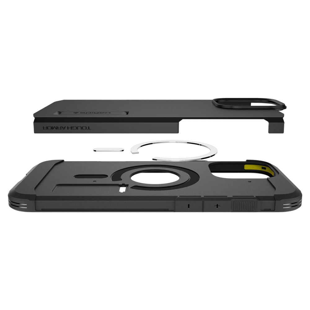 COPERTURA SPIGEN TOUGH ARMOR MAG MAGSAFE IPHONE 16 PRO MAX NERA