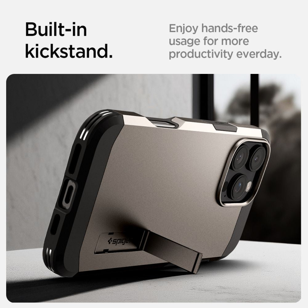 COPERTURA SPIGEN TOUGH ARMOR MAG MAGSAFE IPHONE 16 PRO MAX GUNMETAL