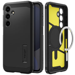 COPERTURA SPIGEN TOUGH ARMOR MAGSAFE GALAXY S24 FE NERA