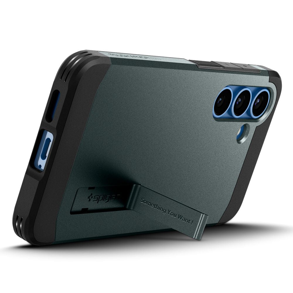 COPERTURA SPIGEN TOUGH ARMOR MAGSAFE GALAXY S25 ABYSS GREEN
