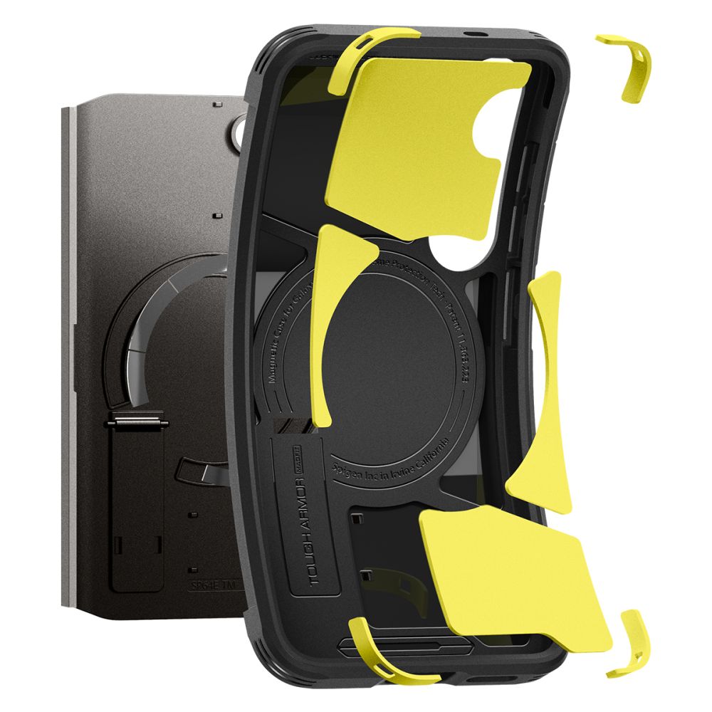 COPERTURA SPIGEN TOUGH ARMOR MAGSAFE GALAXY S25+ PLUS NERA