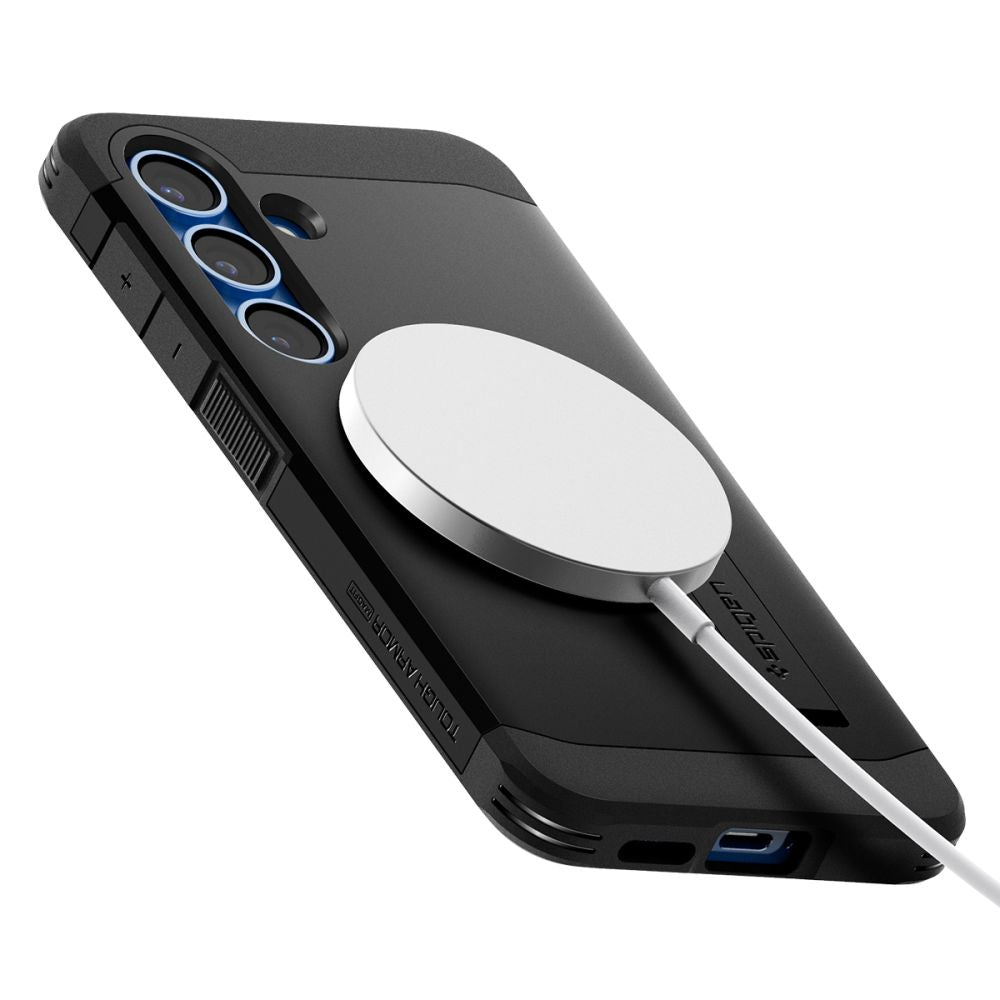 COPERTURA SPIGEN TOUGH ARMOR MAGSAFE GALAXY S25+ PLUS NERA