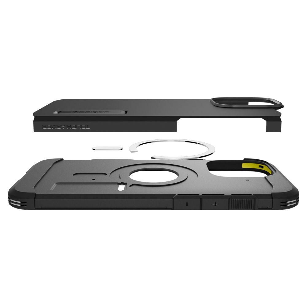 COPERTURA SPIGEN TOUGH ARMOR "T" MAG MAGSAFE IPHONE 16 PRO MAX NERA