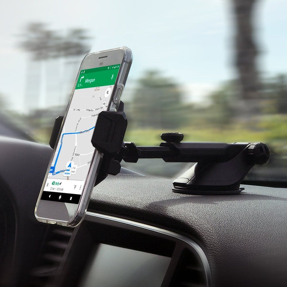 MONTATORE PER CELLULARE DA AUTO SPIGEN TS35 SIGNATURE SUPPORTO NERO