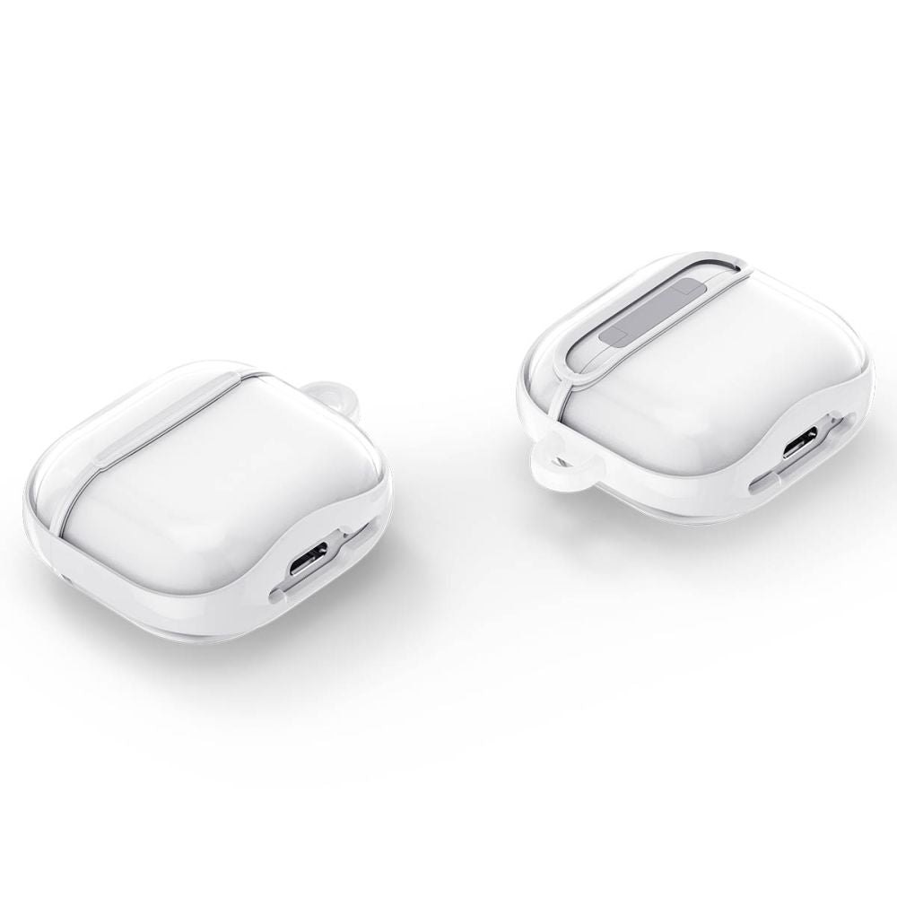 CUSTODIA SPIGEN ULTRA HYBRID PER APPLE AIRPODS 4 JET WHITE