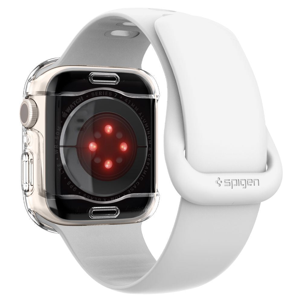 CUSTODIA PROTETTIVA PER APPLE WATCH 41 MM SPIGEN ULTRA HYBRID CRYSTAL CLEAR