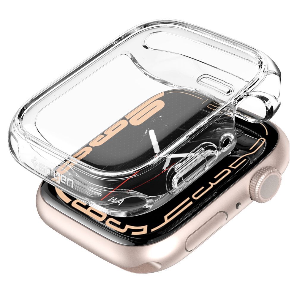 CUSTODIA PROTETTIVA PER APPLE WATCH 41 MM SPIGEN ULTRA HYBRID CRYSTAL CLEAR