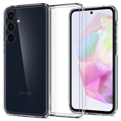 COPERTURA SPIGEN ULTRA HYBRID GALAXY A35 5G CRYSTAL CLEAR