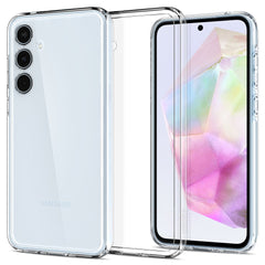 COPERTURA SPIGEN ULTRA HYBRID GALAXY A35 5G CRYSTAL CLEAR