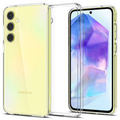 COPERTURA SPIGEN ULTRA HYBRID GALAXY A55 5G CRYSTAL CLEAR