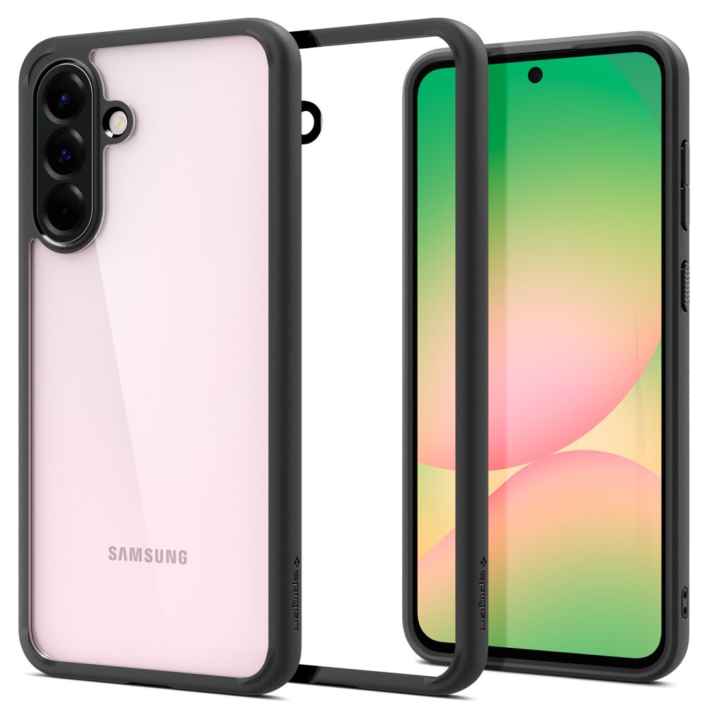 COPERTURA SPIGEN ULTRA HYBRID GALAXY A56 5G NERO OPACO