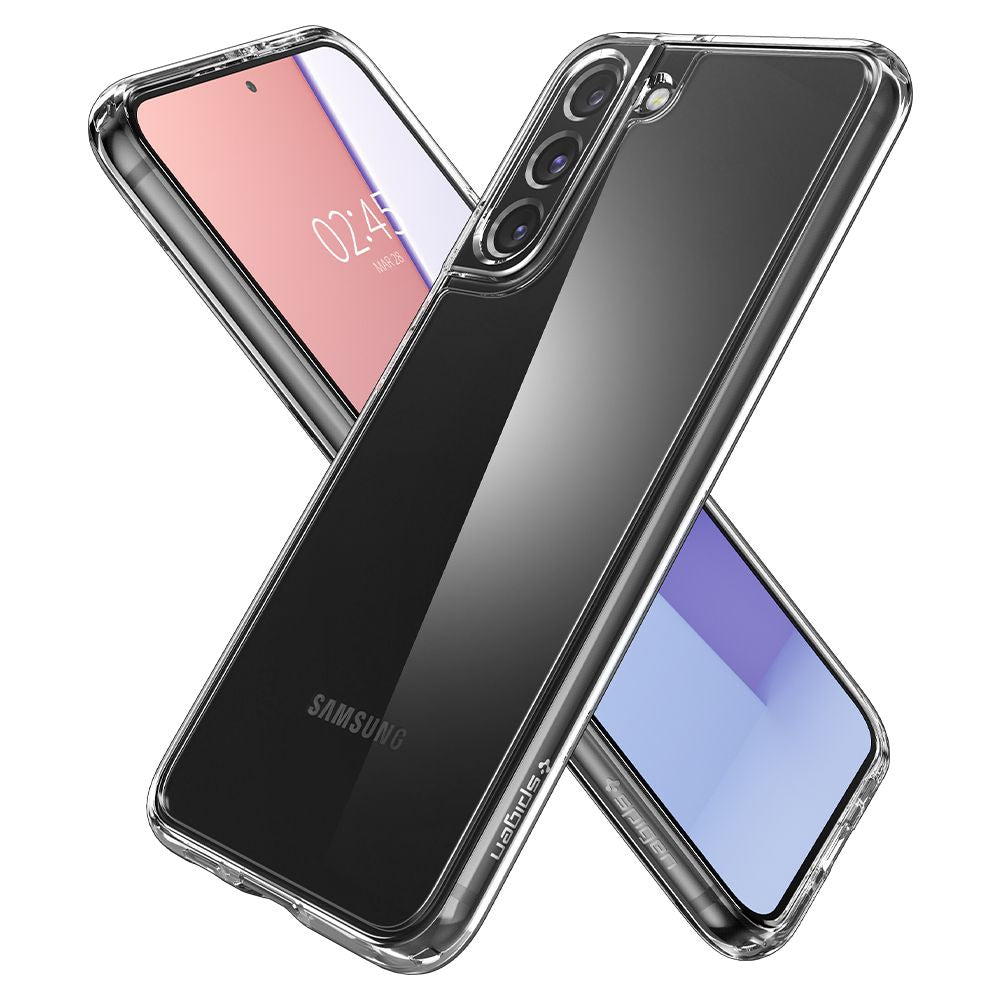 COPERTURA SPIGEN ULTRA HYBRID GALAXY S22 CRYSTAL CLEAR