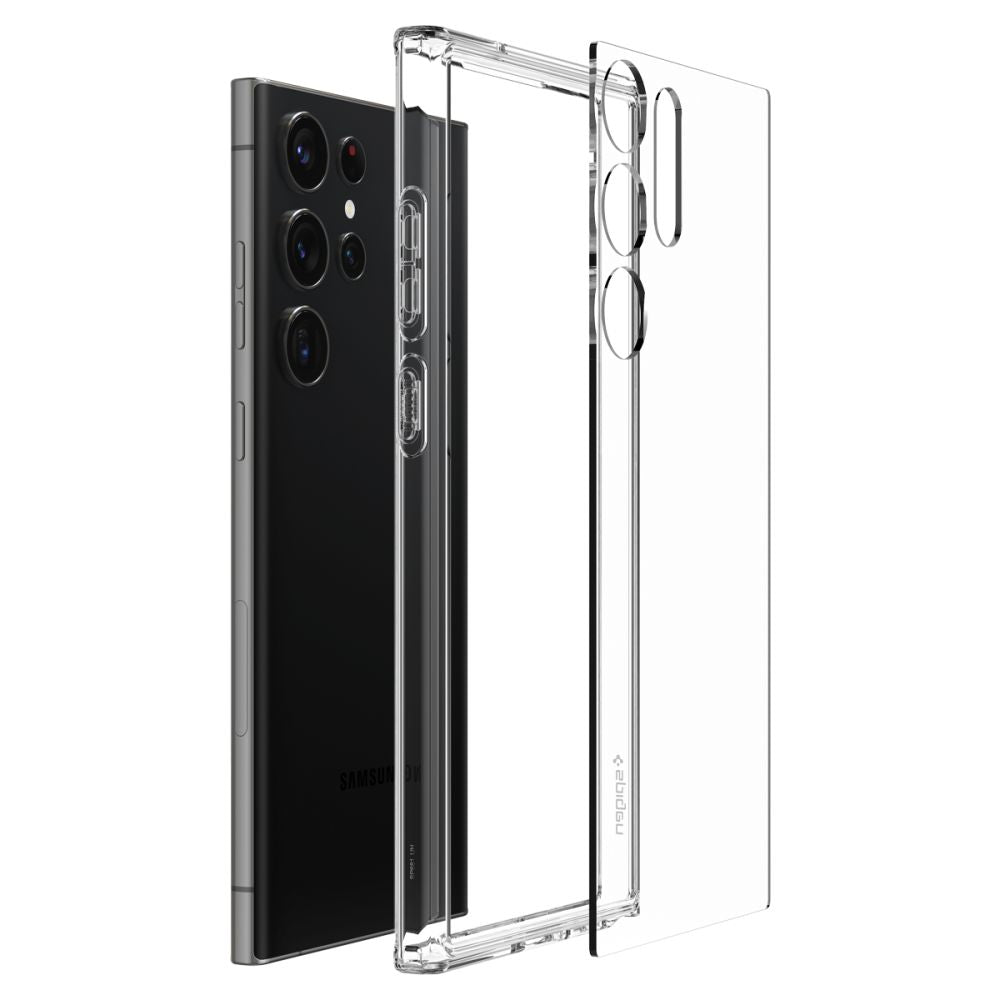 COPERTURA SPIGEN ULTRA HYBRID GALAXY S23 ULTRA CRYSTAL CLEAR