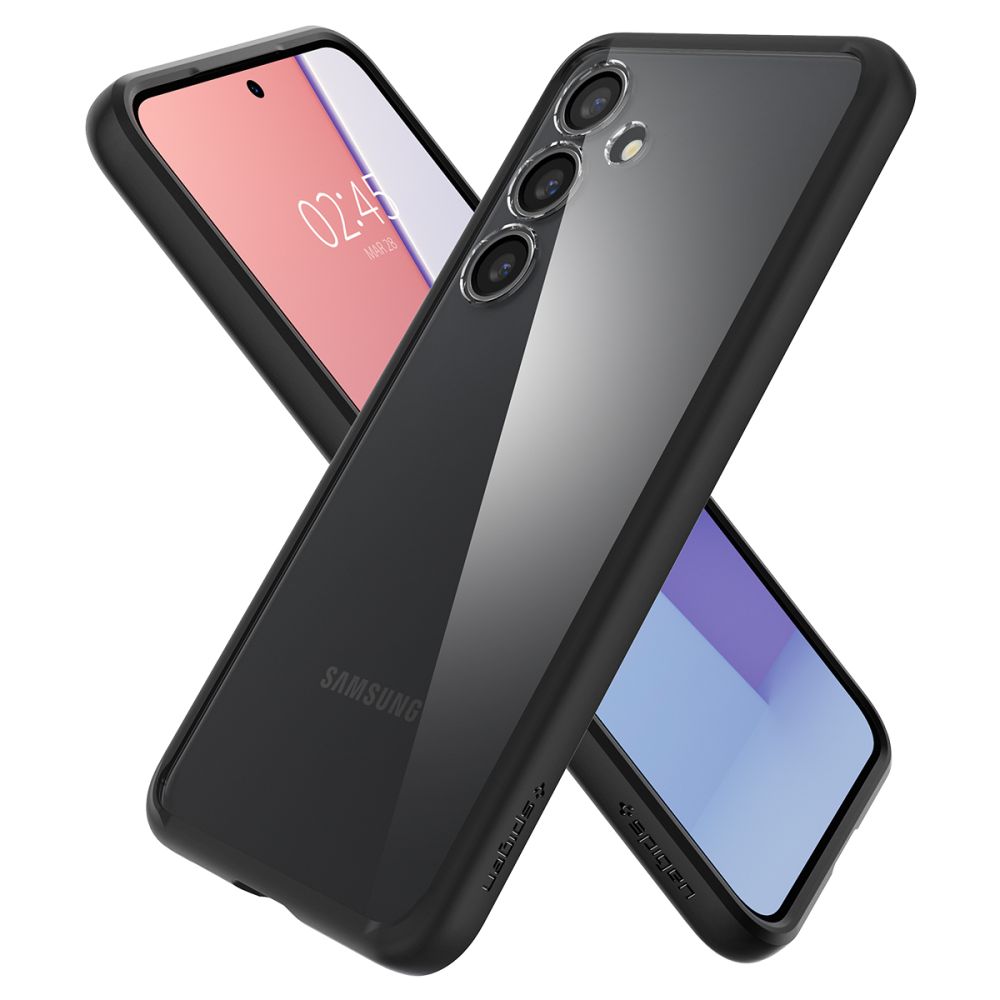COPERTURA SPIGEN ULTRA HYBRID GALAXY S24+ PLUS NERO OPACO