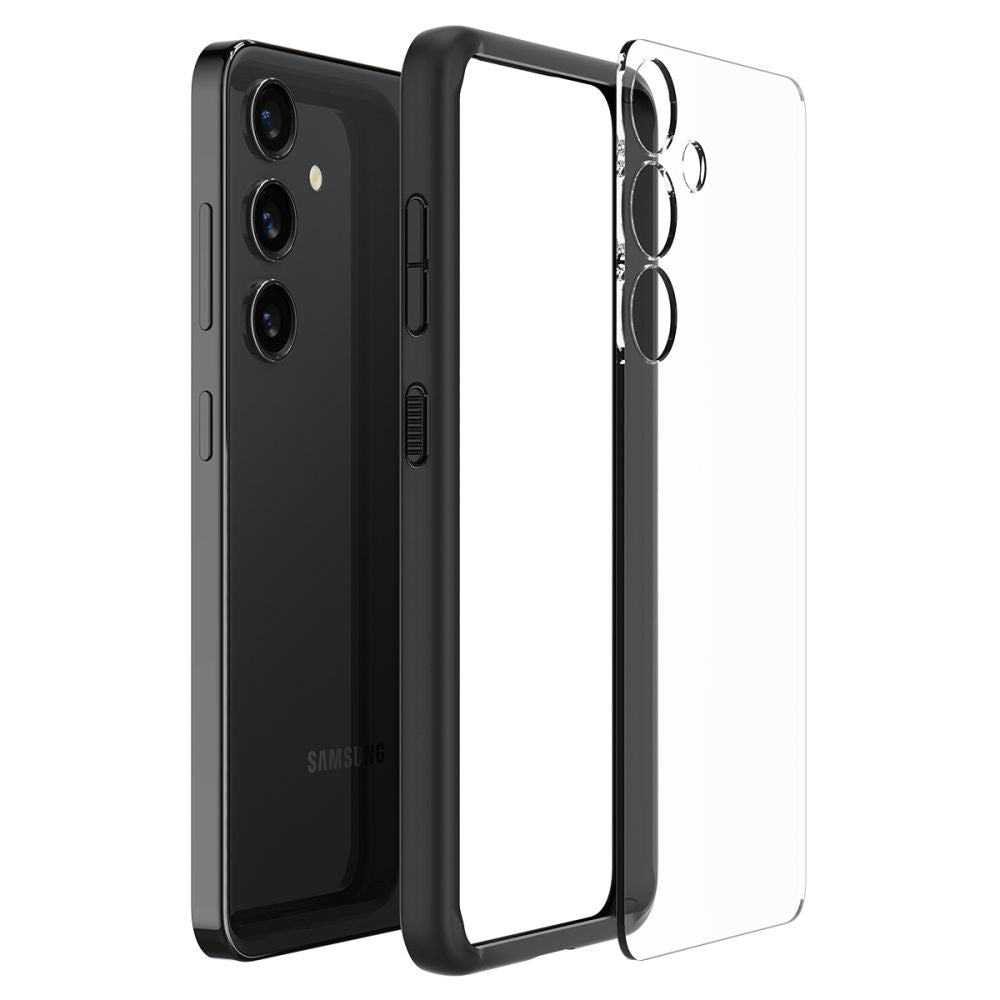 COPERTURA SPIGEN ULTRA HYBRID GALAXY S24+ PLUS NERO OPACO