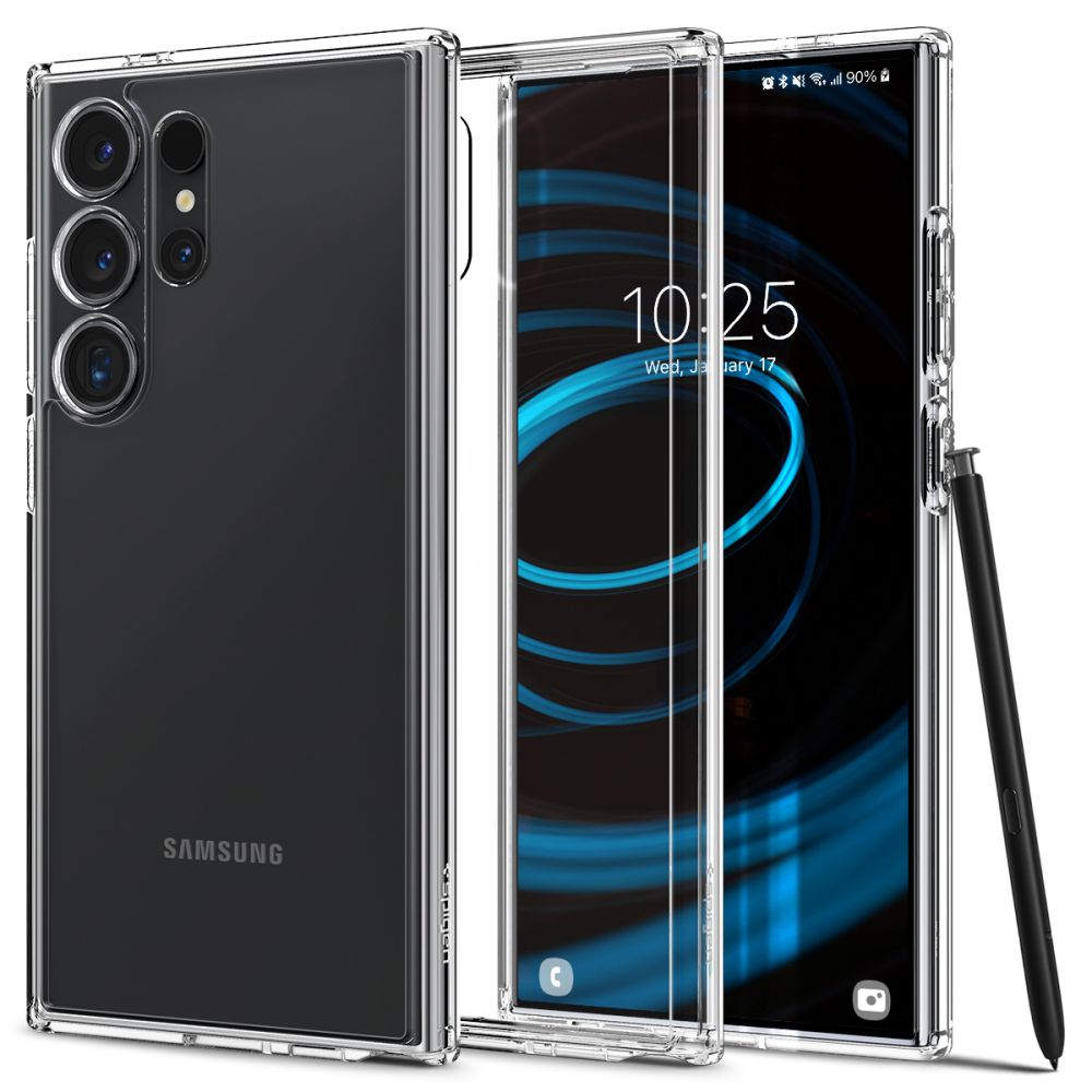 COPERTURA SPIGEN ULTRA HYBRID GALAXY S24 ULTRA CRYSTAL CLEAR