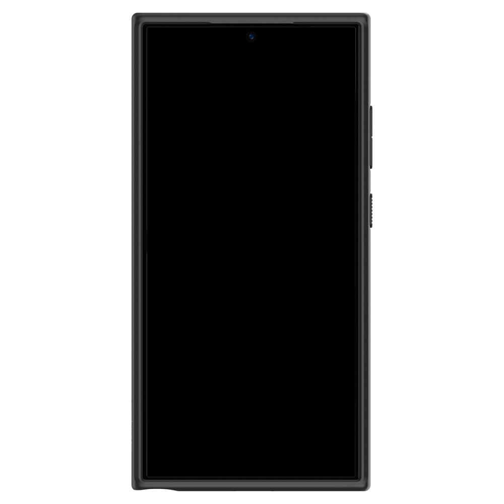 COPERTURA SPIGEN ULTRA HYBRID GALAXY S24 ULTRA NERO OPACO