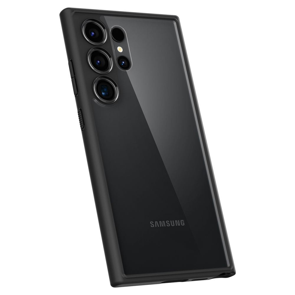 COPERTURA SPIGEN ULTRA HYBRID GALAXY S24 ULTRA NERO OPACO