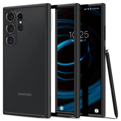 COPERTURA SPIGEN ULTRA HYBRID GALAXY S24 ULTRA NERO OPACO