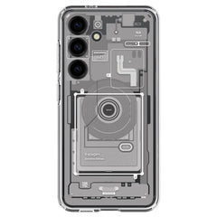 COPERTURA SPIGEN ULTRA HYBRID GALAXY S24 ZERO ONE BIANCA