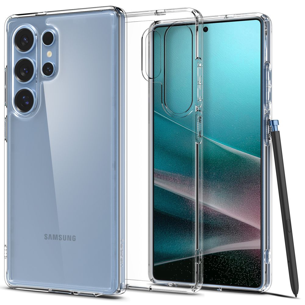 COPERTURA SPIGEN ULTRA HYBRID GALAXY S25 ULTRA CRYSTAL CLEAR