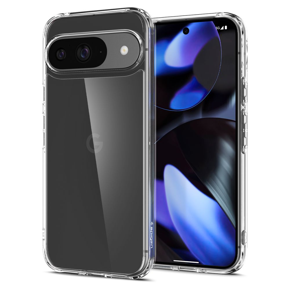 CUSTODIA PER GOOGLE PIXEL 9 / 9 PRO SPIGEN ULTRA HYBRID CRYSTAL CLEAR