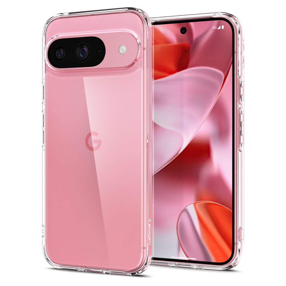 CUSTODIA PER GOOGLE PIXEL 9 / 9 PRO SPIGEN ULTRA HYBRID CRYSTAL CLEAR
