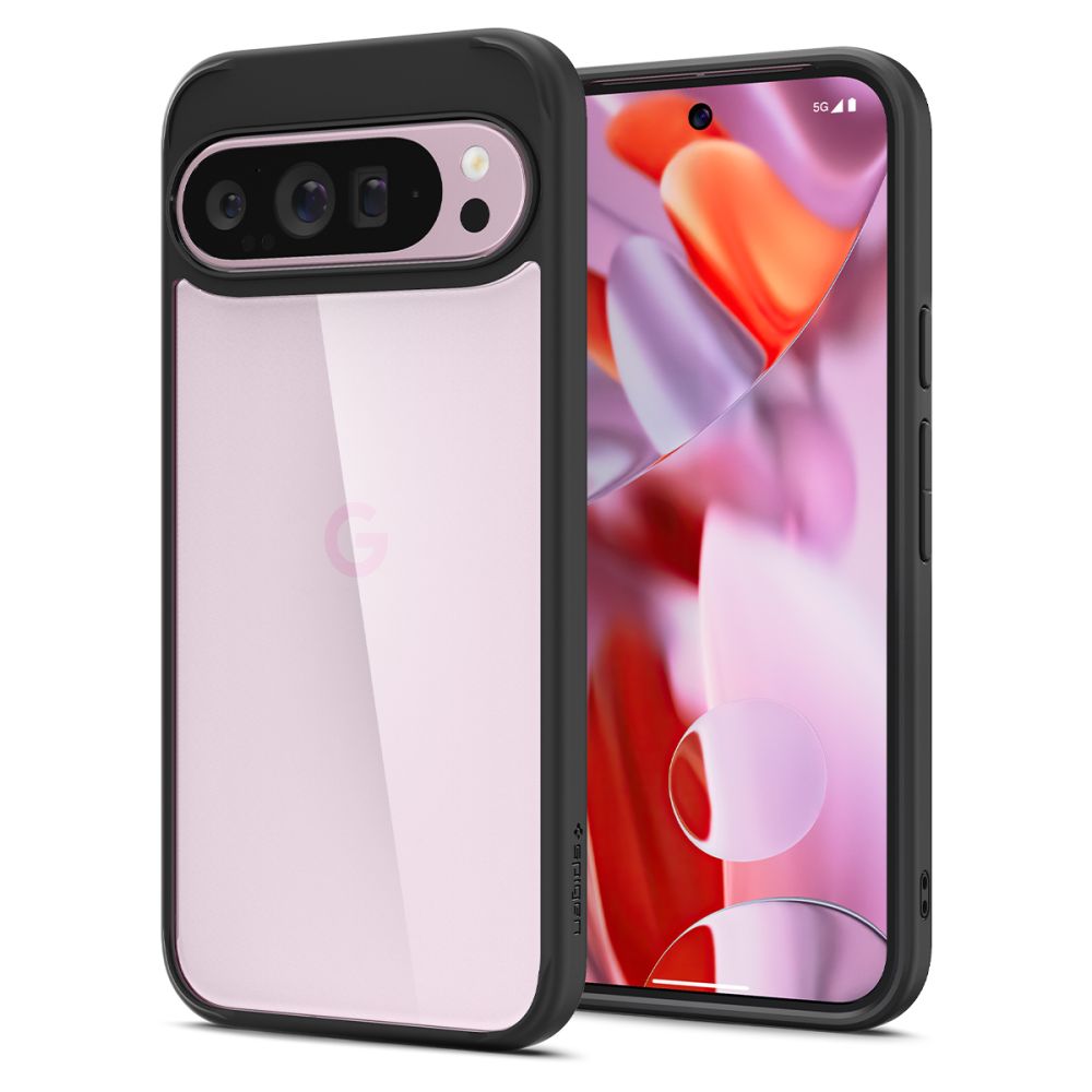 COPERTURA PER GOOGLE PIXEL 9 PRO XL SPIGEN ULTRA HYBRID MATTE BLACK