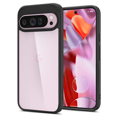COPERTURA PER GOOGLE PIXEL 9 PRO XL SPIGEN ULTRA HYBRID MATTE BLACK