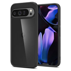 COPERTURA PER GOOGLE PIXEL 9 PRO XL SPIGEN ULTRA HYBRID MATTE BLACK