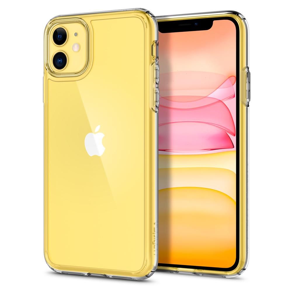 COPERTURA SPIGEN ULTRA HYBRID IPHONE 11 CRYSTAL CLEAR