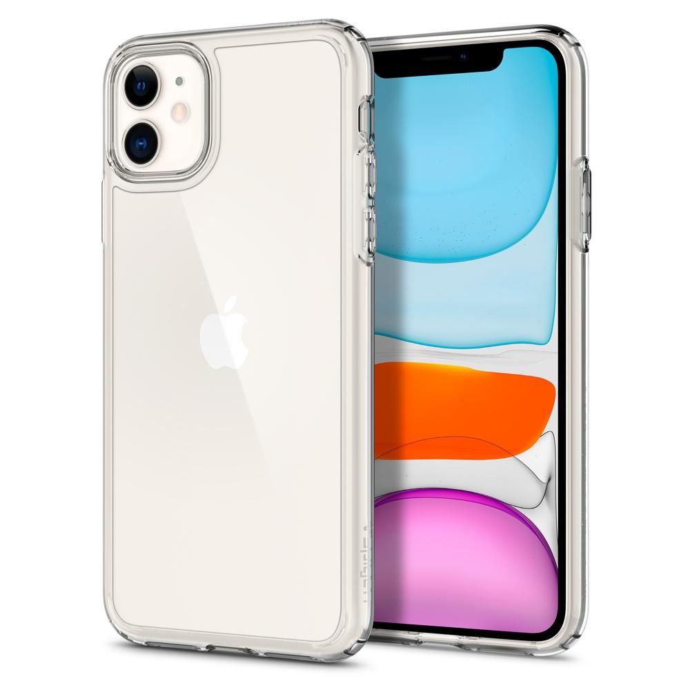 COPERTURA SPIGEN ULTRA HYBRID IPHONE 11 CRYSTAL CLEAR