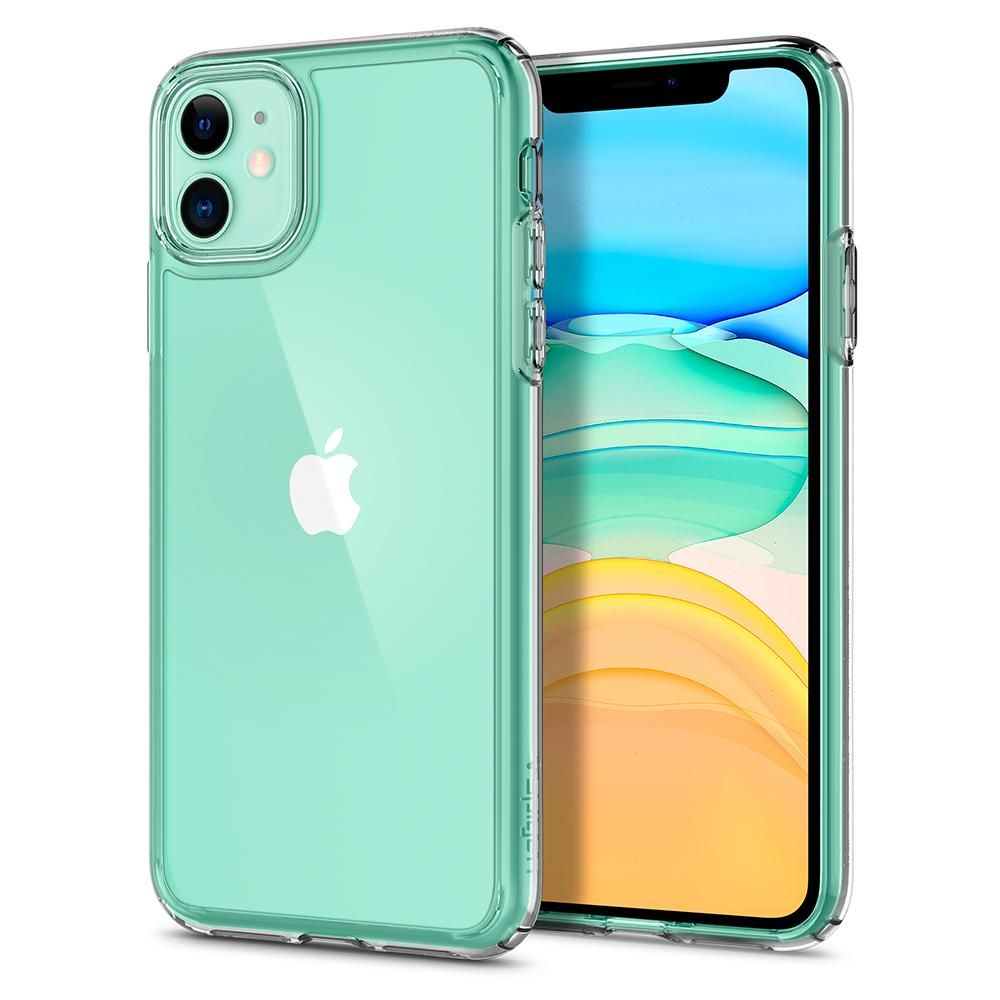 COPERTURA SPIGEN ULTRA HYBRID IPHONE 11 CRYSTAL CLEAR