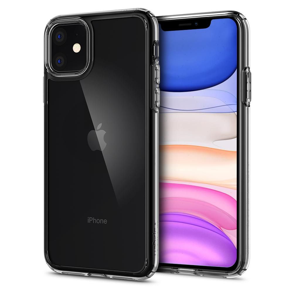 COPERTURA SPIGEN ULTRA HYBRID IPHONE 11 CRYSTAL CLEAR