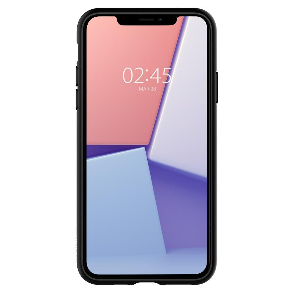 COPERTURA SPIGEN ULTRA HYBRID IPHONE 11 NERO OPACO