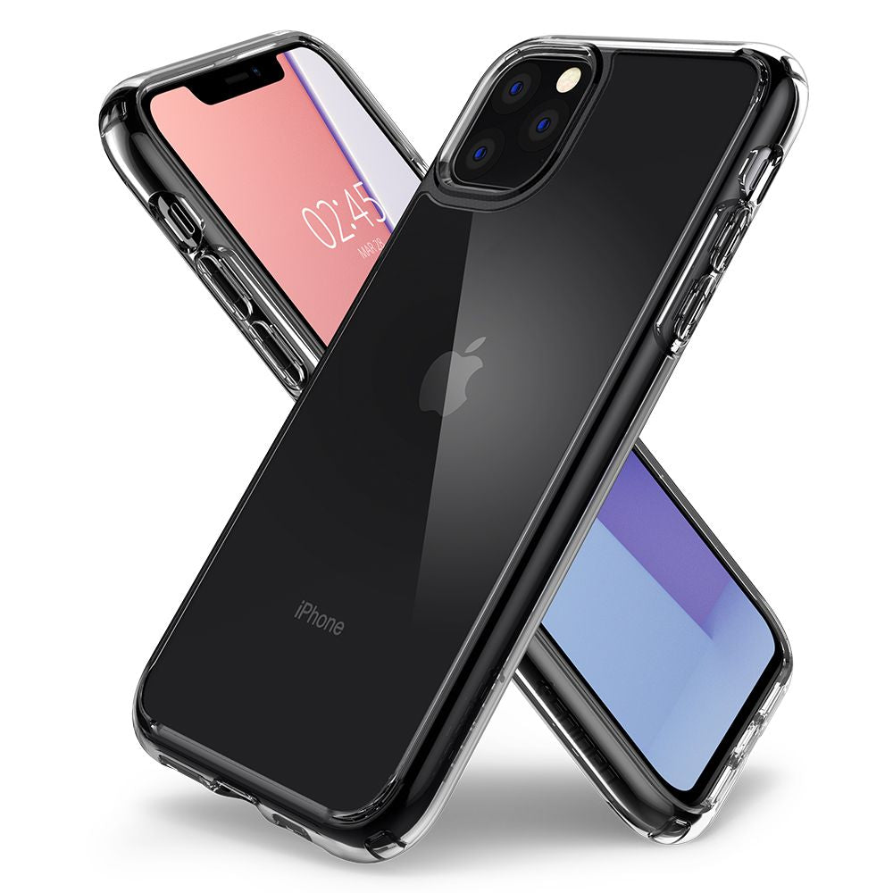 COPERTURA SPIGEN ULTRA HYBRID IPHONE 11 PRO MAX CRYSTAL CLEAR