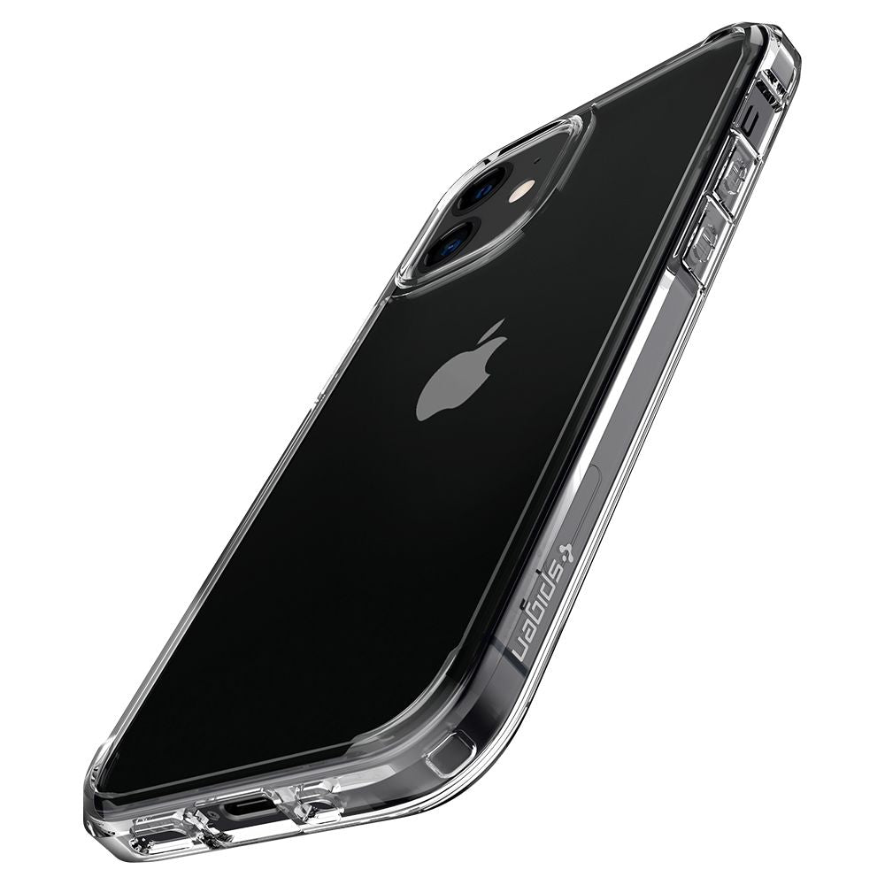 COPERTURA SPIGEN ULTRA HYBRID IPHONE 12 MINI CRYSTAL CLEAR