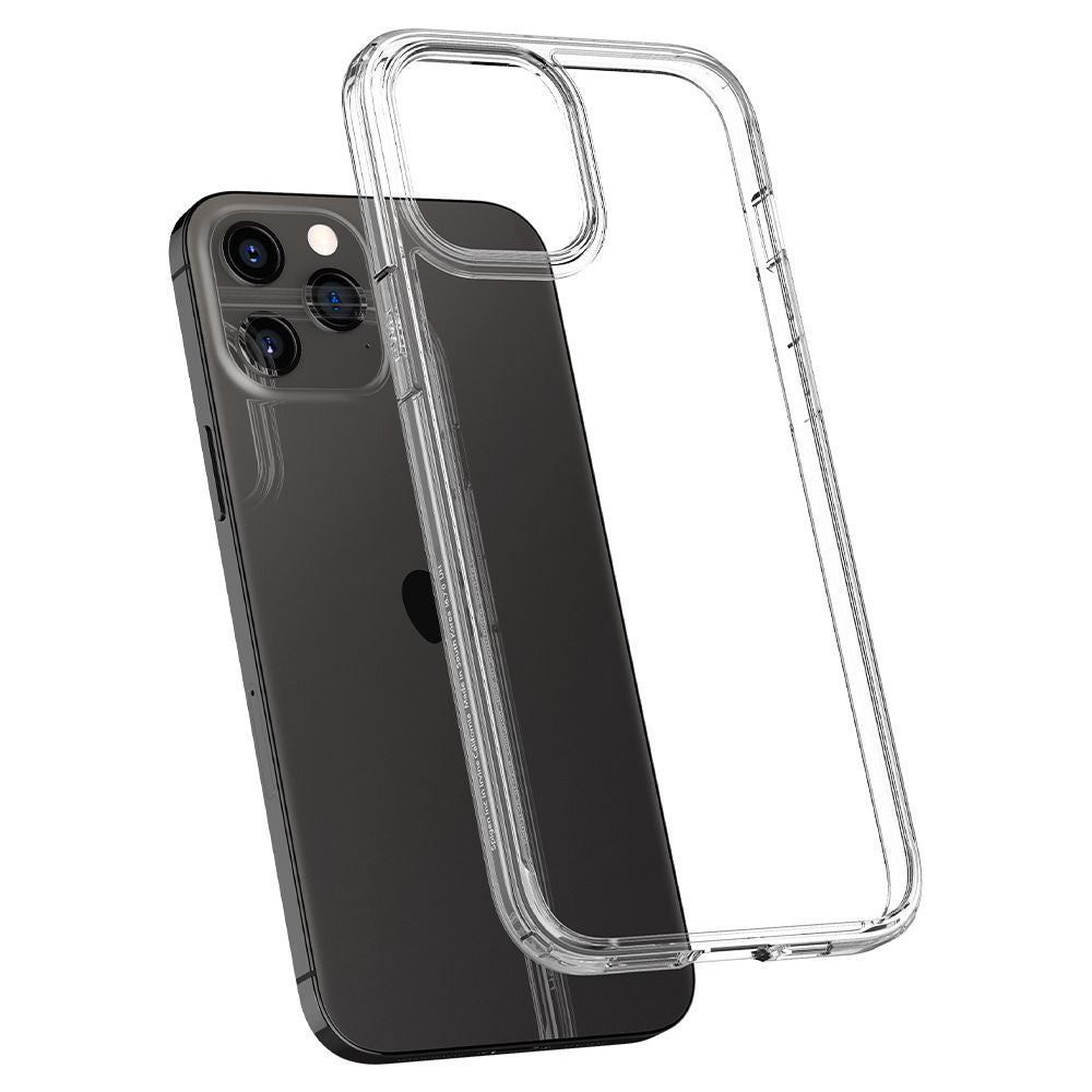 COPERTURA SPIGEN ULTRA HYBRID IPHONE 12 PRO MAX CRYSTAL CLEAR
