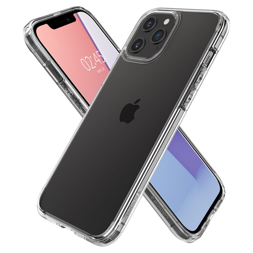 COPERTURA SPIGEN ULTRA HYBRID IPHONE 12 PRO MAX CRYSTAL CLEAR