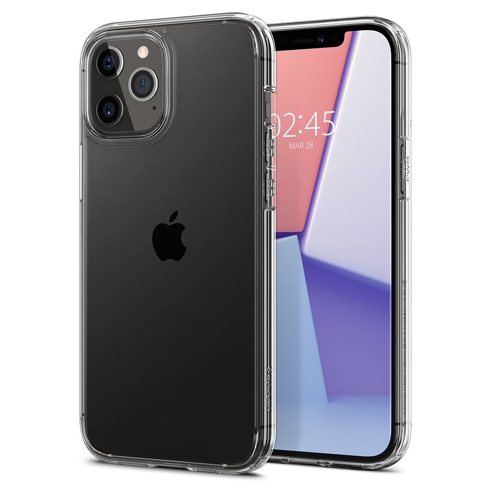 COPERTURA SPIGEN ULTRA HYBRID IPHONE 12 PRO MAX CRYSTAL CLEAR