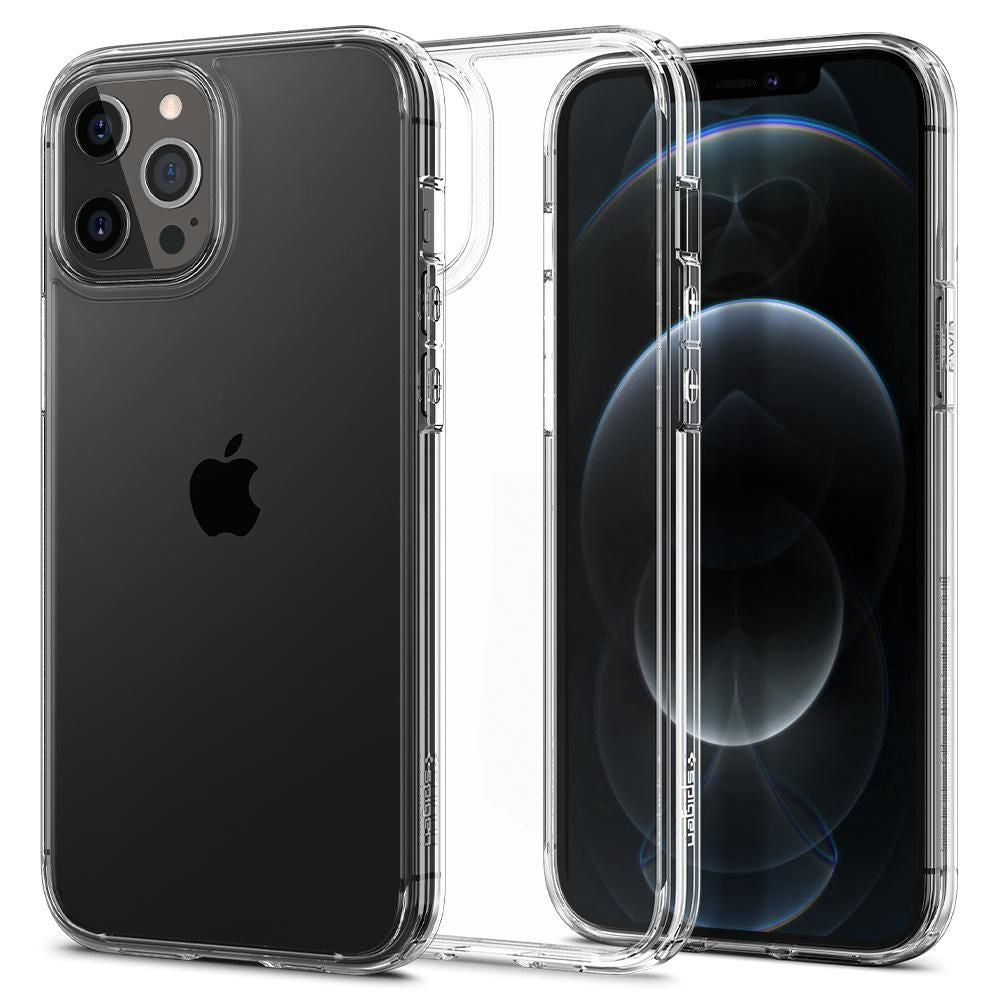 COPERTURA SPIGEN ULTRA HYBRID IPHONE 12 PRO MAX CRYSTAL CLEAR