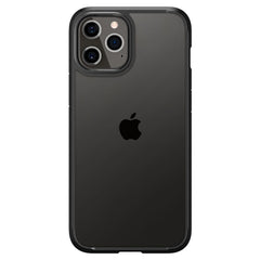 COPERTURA SPIGEN ULTRA HYBRID IPHONE 12/12 PRO NERO OPACO