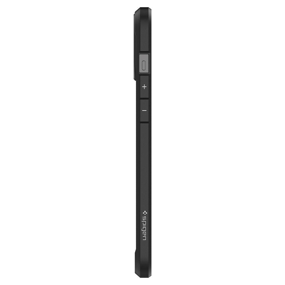 COPERTURA SPIGEN ULTRA HYBRID IPHONE 12/12 PRO NERO OPACO