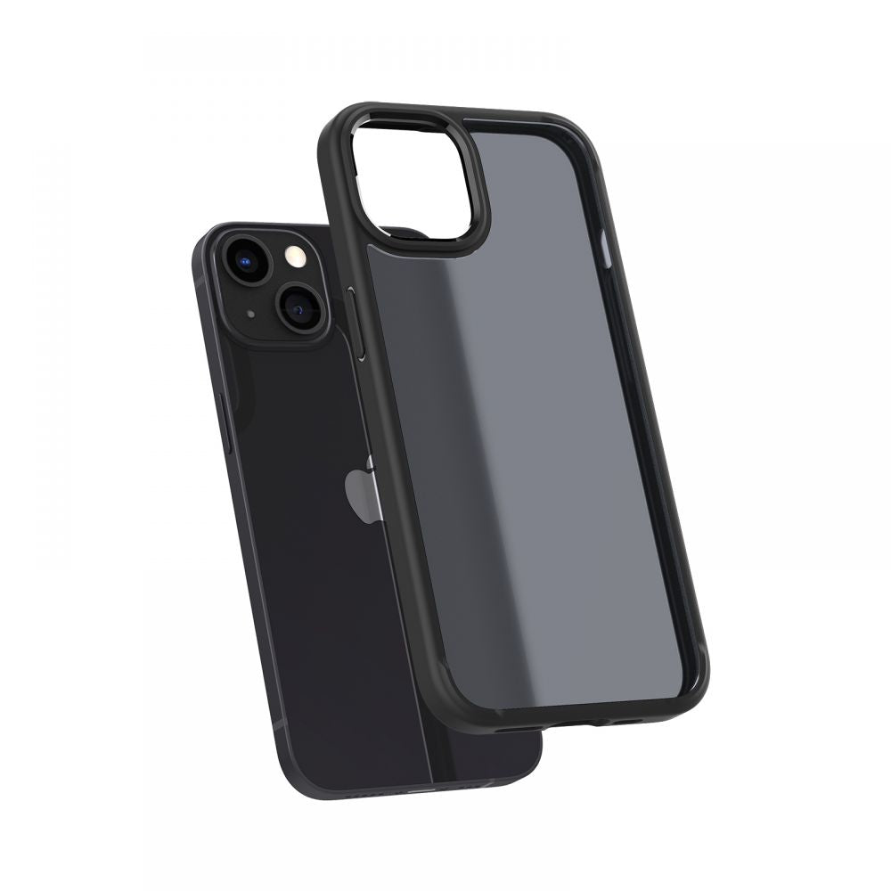 COPERTURA SPIGEN ULTRA HYBRID IPHONE 13 MATTE FROST BLACK