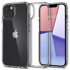 COPERTURA SPIGEN ULTRA HYBRID IPHONE 13 MINI CRYSTAL CLEAR